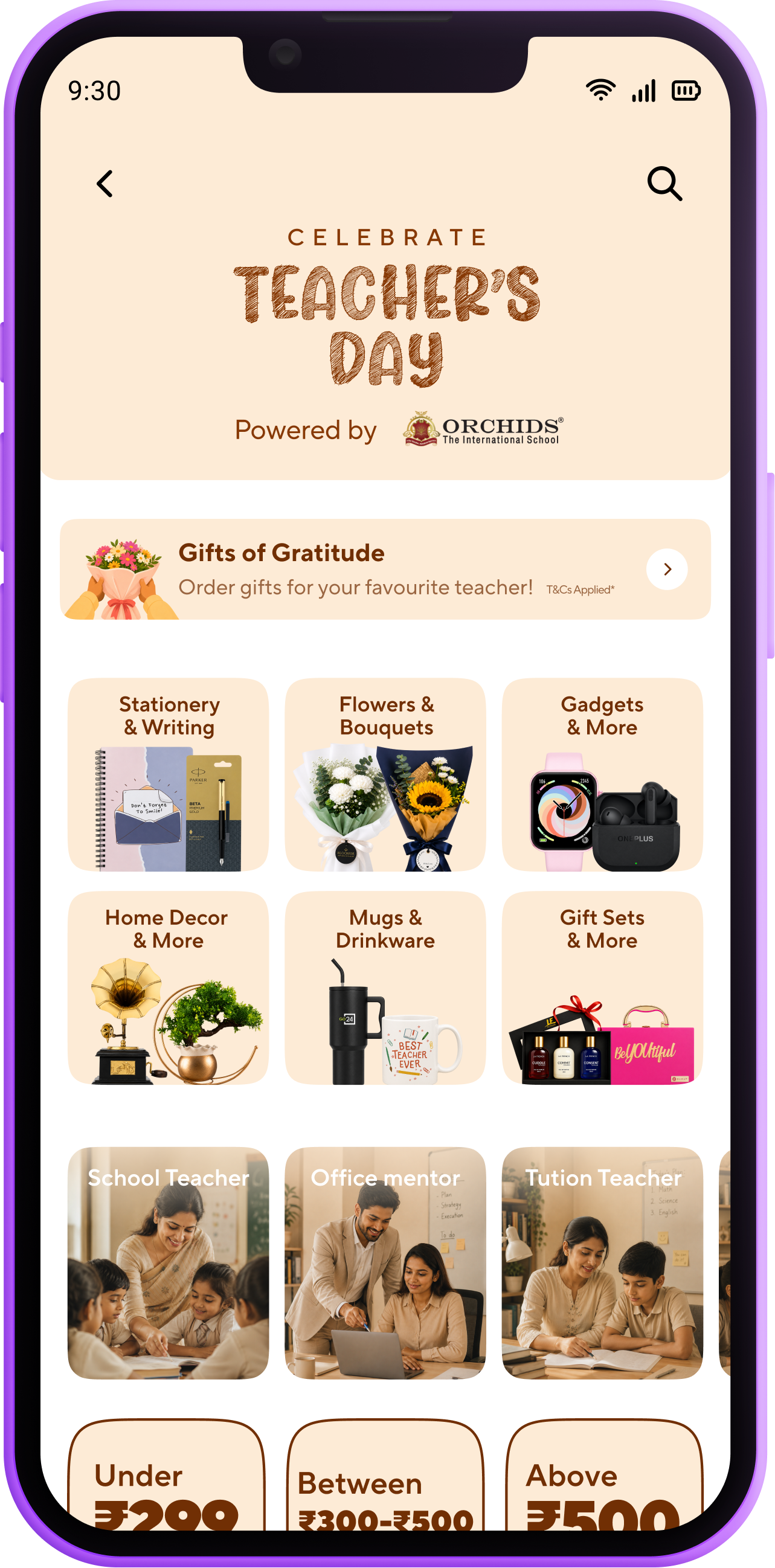 Zepto and Orchids The International School celebrates Teachers&rsquo; Day with &lsquo;Gift of Gratitude&rsquo; campaign